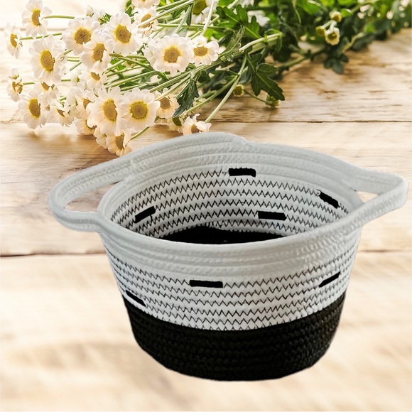 Target Handled Rope Baskets, Multi functional Storage Decor - Picture 1 of 5